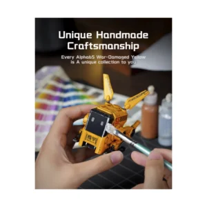 Cargador De Pared 2 Usb-C + Usb Gravastar Alpha 65 (A65_ylw) Amarillo, Robot Gan, 65W, Carga Rapida, Compacto Plegable - Imagen 8