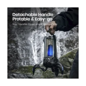 Parlante Portatil Gravastar Supernova (G5_blk) Robotico, 25W, Negro, Emparejamiento Tws, Lampara De Mesa Led, Bluetooth, 9H De Reproduccion - Imagen 8