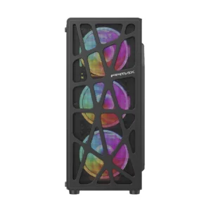 Case Fpmax (Cortex-B) Sin Fuente, Negro, Atx, 1 Panel Acrilico, X4 Fan, Led Rainbow - Imagen 2