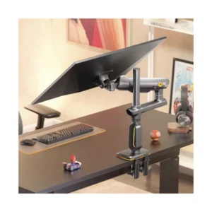 Brazo Soporte Para Monitor North Bayou V8 (1118751094) Gaming, Lake Blue, Rack Base, Para 32" A 60", De 2Kg Hasta 20Kg, Altura Ajustable, Luz Rgb - Imagen 9
