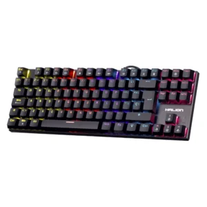 Teclado Halion Comanche 88 (Km202) Gaming, Mecanico, Switch Rojo, Led Rainbow - Imagen 3
