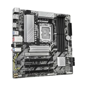 Placa Gigabyte (B860M Ds3H Wifi6E) Lga 1851, Micro-Atx, Wifi 6E, Pcie 5.0, Lan De 2.5Gbe, Ddr5 - Imagen 3