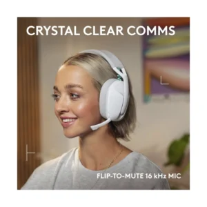 Auricular Inalambrico Logitech G321 Lightspeed (981-001568) Blanco, Bluetooth, Microfono De 16 Khz, Ajuste Y Comodidad Dinamicos, Bateria Mas De 20H - Imagen 3