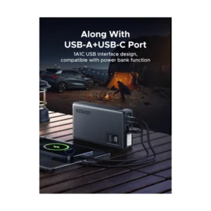 Arrancador De Bateria De Coche Portatil Ugreen Es702 (35977) 12000Mah, Arranque De Emergencia De Auto Para 6L Gasolina Y 3.5L Diesel, Cable De Puente - Imagen 4