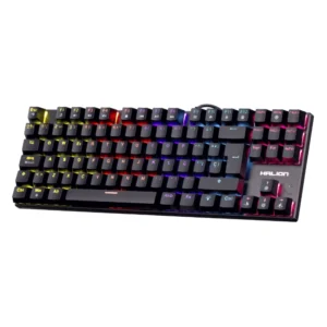 Teclado Halion Comanche 88 (Km202) Gaming, Mecanico, Switch Rojo, Led Rainbow - Imagen 5