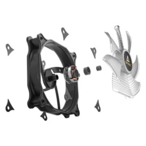 Cooler Para Case Antec F12 Racing Argb (0-761345-40014-5) Negro, 120Mm, Conector 4 Pines (Pwm), Led-Argb - Imagen 5