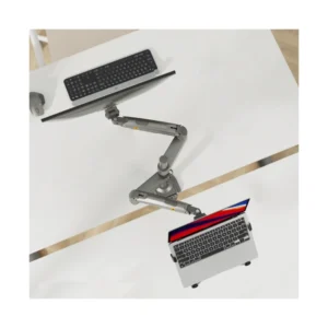 Brazo Soporte Para Laptop Y Monitor North Bayou H180+Fp2 (1100671106 H180-Fp2) Rack Base, Monitor 17" A 35", Laptop 13" A 17", De 2Kg Hasta 9Kg, 360 G - Imagen 6