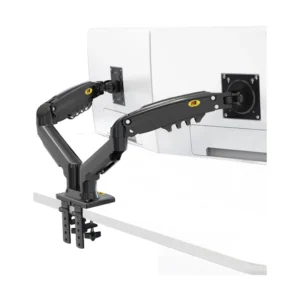 Brazo Soporte Para 2 Monitores North Bayou F160 (1100671038-F160-B) Matte Ch, Rack Base, Para 17" A 32", De 2Kg Hasta 9Kg, Brazo Giratorio, Ergonomico - Imagen 6