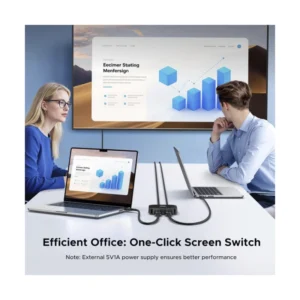 Switch Hdmi 2 X 1 Ugreen Aw700 (65877) 8K @60Hz, 2.1, Dolby Atmos 48Gbps, Trasmite Una Sola Imagen De Diferentes Equipos - Imagen 6