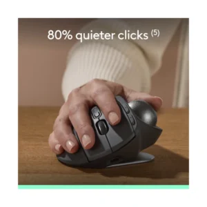 Mouse Inalambrico Logitech Mx Ergo S (910-007261) Grafito, Bluetooth, Modo Trackball, 6 Botones Programable - Imagen 7