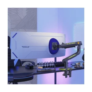 Brazo Soporte Para Monitor North Bayou F5 (1124671092) Matte Ch, Rack Base, Para 32" A 60", De 2Kg Hasta 20Kg, Altura Ajustable, Luz Rgb - Imagen 8