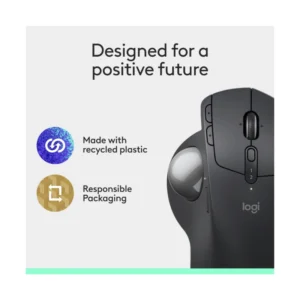Mouse Inalambrico Logitech Mx Ergo S (910-007261) Grafito, Bluetooth, Modo Trackball, 6 Botones Programable - Imagen 8