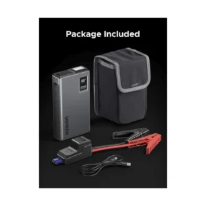 Arrancador De Bateria De Coche Portatil Ugreen Es702 (35977) 12000Mah, Arranque De Emergencia De Auto Para 6L Gasolina Y 3.5L Diesel, Cable De Puente - Imagen 9
