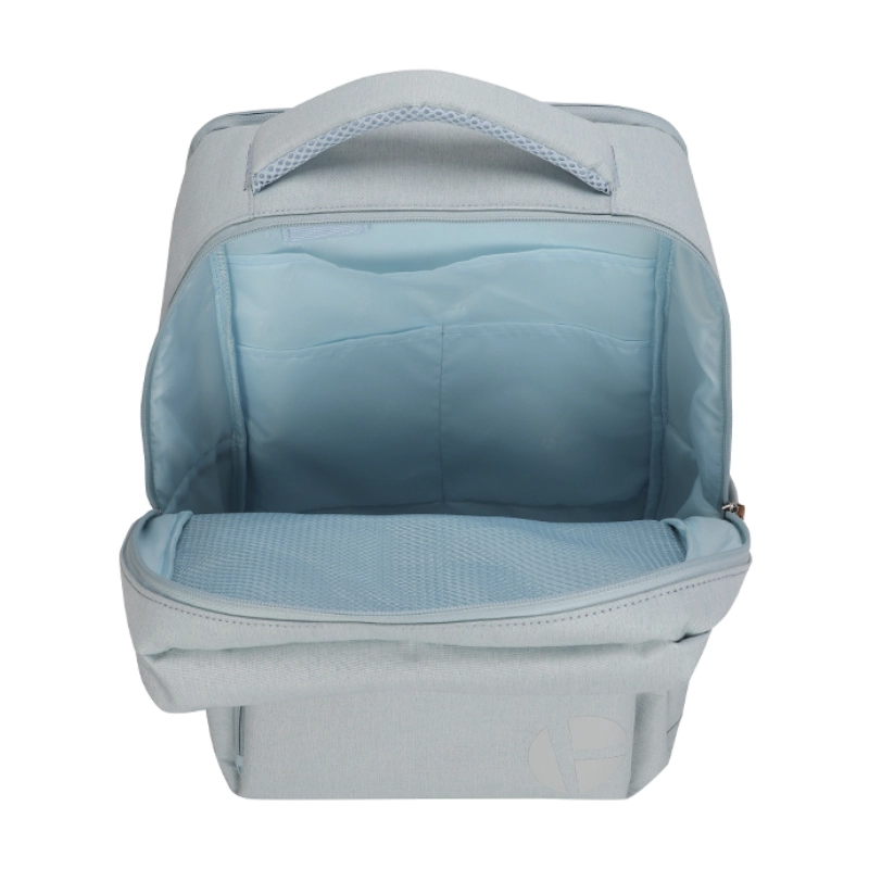 Mochila Para Laptop Teros City Iii (Te-9047Sk) Azul Claro, Dos Bolsillos Frontales Con Cremallera Oculta, Hasta 15.6" - Alpha Technology