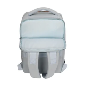 Mochila Para Laptop Teros City Iii (Te-9047Sk) Azul Claro, Dos Bolsillos Frontales Con Cremallera Oculta, Hasta 15.6" - Imagen 6