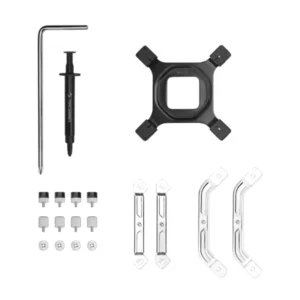 Disipador De Procesador Deep Cool Ak700 Digital Wh (R-Ak700-Whndmn-Gjd) Blanco, Pantalla Digital, Imitacion Madera, Socket 1155/1851-Am4/Am5 - Imagen 7