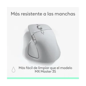 Mouse Inalambrico Logitech Mx Master 4 (910-007566) Blanco, Bluetooth, Ergonomico Con Retroalimentacion Haptica, Desplazamiento Ultrarrapido - Imagen 10