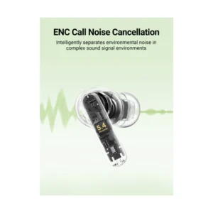 Auricular Bluetooth Ugreen Hitune P3 Ws207 (45110) Blanco, Bluetooth 5.4, Diafragmas Con Enc, Cancelacion De Ruido, Hasta 28 Horas - Imagen 3