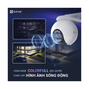 Camara De Seguridad Exterior Ezviz Cs-H80X 4K (Cs-H80X(8Mp+2Mp,4Mm)) Wifi, 8Mp, Vision Nocturna A Color, Seguimiento Y Ampliacion Automatica, Doble - Imagen 3