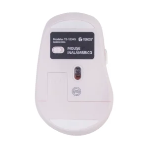 Mouse Inalambrico Teros (Te-1234S) Rosado, 6 Botones, 1600 Dpi - Imagen 4