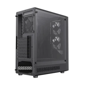Case Gamemax (Focus) Sin Fuente, Negro, Atx, 1 Panel Vidrio, X3 Fan, Led-Argb - Imagen 5