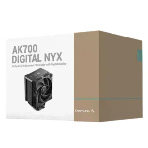 Disipador De Procesador Deep Cool Ak700 Digital Nyx (R-Ak700-Bknnmn-Gjd-1) Negro, Pantalla Digital, Aplicable A Socket, 1155/1851-Am4/Am5 - Imagen 6