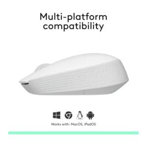 Mouse Inalambrico Logitech M170 (910-006864) Blanco, 1000 Dpi - Imagen 6