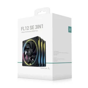 Cooler Para Case Deep Cool Fl12 Se 3In1 (R-Fl12Se-Bkapn3-G) Pack X3, Negro, 120Mm, Led-Argb - Imagen 7