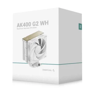 Disipador De Procesador Deep Cool Ak400 G2 Wh (R-Ak400G2-Whnnmn-Gjd) Blanco, Acabado En Imitacion Madera, Aplicable A Socket, 1155/1851-Am4/Am5 - Imagen 9