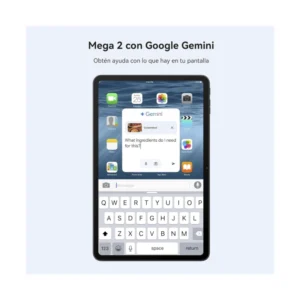 Tablet Blackview (Mega 2 Wifi) Gris, Pantalla Ips 2K 12", 256Gb Rom, 12Gb Ram, 9000Mah, Android 15, Cam 16Mp-8Mp - Imagen 4