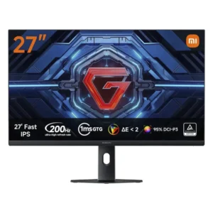 Monitor Xiaomi G27I 2026 27" (Ela6370Eu) Fast Ips, Fhd, Hdmi/Dp, 1Ms, 200Hz, Freesync Premium, Hdr10, 99% Srgb - Imagen 1