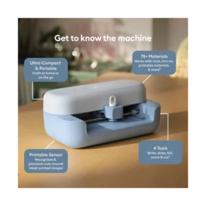 Paquete De Plotter De Corte Cricut Joy 2 Blue (2012185) Corta Mas De 75 Materiales, Ultracompacta Y Portatil, Bluetooth, Incluye Lo Necesario - Imagen 10