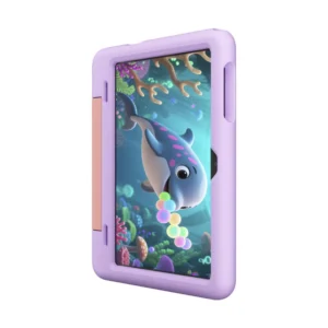 Tablet Blackview (Tab 20 Kids-P) Unicornio Morado, Funda Anticaidas, Pantalla 10.1", 64Gb Rom, 4Gb Ram, 6600Mah, Android 15, Cam 8Mp-5Mp - Imagen 3