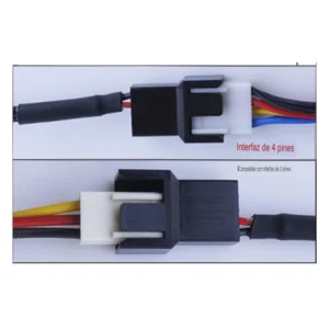 Cable Divisor De Ventilador De 12V Sata A 2X 3/4 Pines, Permite Alimentar Hasta Cinco Ventiladores Del Case - Imagen 3