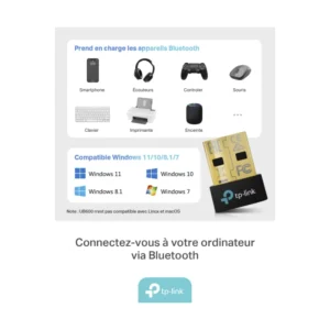 Usb Bluetooth Tp-Link (Ub600) Nano, Bt 6.0 - Imagen 3
