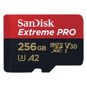 Memoria Microsdxc Sandisk Extreme Pro 256Gb (Sdsqxcd-256G-Gn6Ma) Uhs-I, V30, A2, 200Mb/S, 140Mb/S, Para Grabacion De Video 4K Uhd, Adaptador Sd - Imagen 3