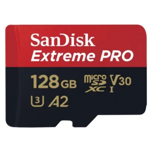 Memoria Microsdxc Sandisk Extreme Pro 128Gb (Sdsqxcd-128G-Gn6Ma) Uhs-I, V30, A2, 200Mb/S, 90Mb/S, Para Grabacion De Video 4K Uhd, Adaptador Sd - Imagen 3