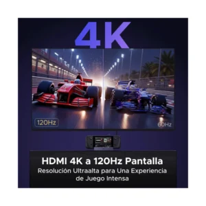 Steam Deck Dock 6 En 1 Ugreen Cm800 (75126) Estacion De Acoplamiento Plegable, X1 Hdmi, X1 Usb-C, X2 Usb-A, X1 Rj45 - Imagen 3