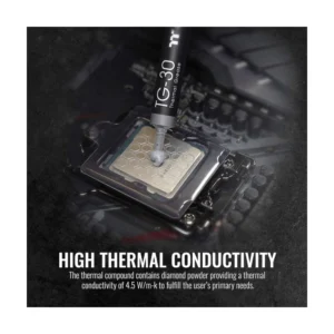 Pasta Termica Thermaltake Tg-30 (Cl-O023-Grosgm-A) 4G, 4.5 W/M-K, Disipador Termico De Cpu/Gpu - Imagen 3