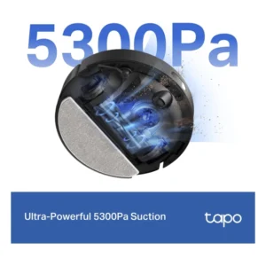 Robot Aspirador Y Fregador Tp-Link 5300Pa (Tapo Rv30 Max Plus) Succion De 5300 Pa, Autovaciado, Mapeo De Multiples Pisos, Limpieza Ultrasilenciosa - Imagen 4