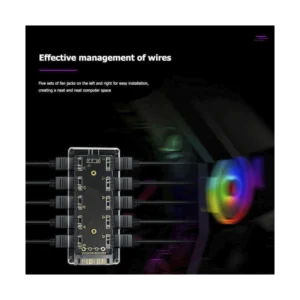 Splitter Hub Argb, 10 Puertos, 5V, 3 Pin, Para Expandir La Capacidad De Iluminacion Led De La Placa Base - Imagen 4
