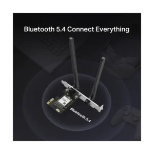 Tarjeta Pcie Inalambrico + Bluetooth 5.4 Mercusys Ax1800 (Ma70Xe) Wifi 6, 2.4Ghz/574Mbps, 5Ghz/1201Mbps, Antena X2, Wpa3, Mu-Mimo - Imagen 5