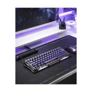 Teclado Gravastar Mercury V60 Pro 60% (Gs V60 Pro_xtal_blk) Gunmetal Smoke, Magneticos, Sondeo De 8 Khz, Latencia De 0,125Ms, Marco Aluminio - Imagen 5