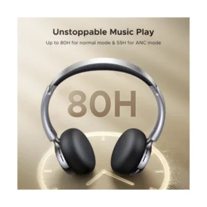 Auricular Bluetooth Ugreen Studio Plus Hp207 (75630) Negro, Cancelacion Activa De Ruido, Llamadas Nitidas Con Algoritmo De Ia, 80 Horas - Imagen 5