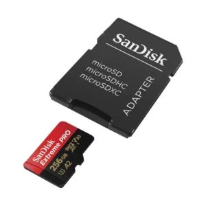 Memoria Microsdxc Sandisk Extreme Pro 256Gb (Sdsqxcd-256G-Gn6Ma) Uhs-I, V30, A2, 200Mb/S, 140Mb/S, Para Grabacion De Video 4K Uhd, Adaptador Sd - Imagen 5
