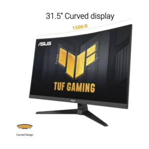 Monitor Gaming Asus Tuf Gaming 32" (Vg32Wq3B) Curvo, Fast Va, Qhd 2K , 2560X1440, 2 Hdmi/Dp, 0.5Ms, 180Hz, 1500R, Extreme Low, Freesyn, Shadow Boost - Imagen 6