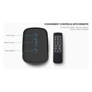 Parlante Creative T100 (51Mf1690Aa000) 80W, Bluetooth 5.0 + Control, Entrada Optica, Entrada Aux, Sonido Amplio Y Claridad De Audio - Imagen 6