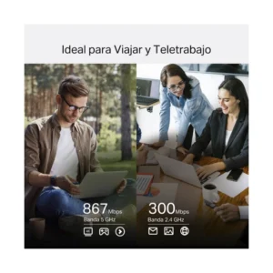 Router Inalambrico Portable Tp-Link 4G Lte (M7450) X1 Ranura Sim, 2.4Ghz/300Mbps, 5Ghz/867Mbps, Bateria 3280 Mah, Pantalla, Hasta 32 Dispositivos - Imagen 6