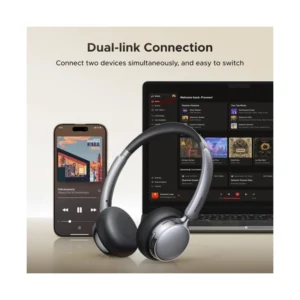 Auricular Bluetooth Ugreen Studio Plus Hp207 (75630) Negro, Cancelacion Activa De Ruido, Llamadas Nitidas Con Algoritmo De Ia, 80 Horas - Imagen 7