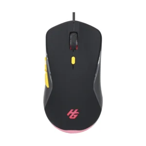Combo Halion Cobra ( K426C) Gaming, Negro Con Amarillo, Teclado+Mouse, Led Rainbow - Imagen 6